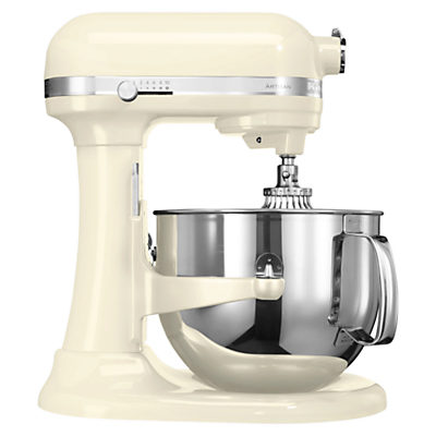 KitchenAid 6.9L Artisan Stand Mixer Almond Cream KitchenAid 6.9L Artisan Stand Mixer Almond Cream